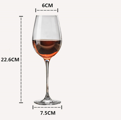 One-piece Crystal Glass Wine Glass
